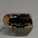 Alise Hidden Door Hinges, Invisible Concealed Wooden Door Hinge Silent Cross Folding Gate Hinges, 6'' Heavy Duty 180 Degree Swing Hinges 3-Way Adjustable Butt Hidden Hinge for Doors, Black, 1 Pair