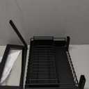 Under Sink Organizer, High Adjustable 2 Tier Under Kitchen Sink Organizer, Multi-Purpose Storage Shelf for Kitchen Bathroom Cabinet, Black (Double Layer)