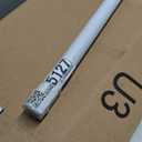 VIHOSE 36 Inch Ceiling Fan Downrod with Extension Cord 3 ft White Downrod for Ceiling Fan 1 Inch Outside Diameter Not Threaded Suitable for a Wide Range of Fans