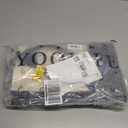 YOOLIFE Valentines Day Gifts for Her  Birthday Gifts for Women Mom Daughter Sister Friends, Personalized Initial Tote Bag, Womens Canvas Tote Bag, Letter K