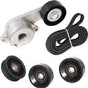 90K-38274B Drive Belt Tensioner Kit Fit for Ford Expedition F-150 F-350 2007-2008, for F-250 2007, Fit for Lincoln Navigator 2007-2009, Fit for Lincoln Mark LT 2008, OE# 38274 1L2Z6B209AA 89263