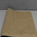 Sturdy Front Door Mat, Absorbent Muddy Dirt Resist Welcome Door Mats Outdoor Indoor, Stain and Fade Resistant, Non-Slip Backing Entry Mat Low Profile Doormat for Entryway, 2917, Beige (1'5" x 2'5" (Rectangular))