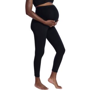 Motherhood Maternity Women's Essential Stretch Full Length Secret Fit Over The Belly Pregnancy Legging, Size S