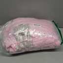 Bedsure GentleSoft Coral Pink Fleece Twin Blanket for Couch - Super Soft Cozy Blankets for Women, Cute Small Blanket for Girls, 60x80 Inches