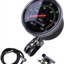 MakeTheOne Old School Style Bike Speedometer in KPH Analog Odometer Classic Style for 24-27.5 Bicycle