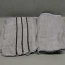 Cotton 2 Pack Oversized Bath Towel Set 28x55 inches, Large Bath Towels, Ultra Absorbant Compact Quickdry & Lightweight Towel, Ideal for Gym Travel Camp Pool - Light Grey, 71618