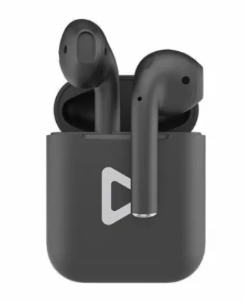 Acoustix AudioBuds+ True Wireless Earbuds with Charging Case - Black