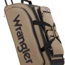 Wrangler Wesley Rolling Duffel Bag (Tannin)