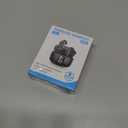 Studio-Quality Wireless Ear Buds with Deep Bass & Enhanced Audio Clarity, Bluetooth 5.4, 10-Year Lifespan Earbuds, ENC Noise Cancelling Calls, Secure Fit Memory Foam Tips, IPX6 Waterproof (Black)