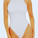 Popilush Body Suits for Womens - Sleeveless Crew Neck Tank Top - Tummy Control Shapewear Bodysuit - Going Out Tops S