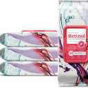 Body Prescription Makeup Cleansing Wipes - Gentle and Effective Face Wipes, 50 Count (Pack of 4), Retinol