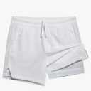 MAAMGIC Men's 2 in 1 Gym Shorts 5 Inch Athletic Tennis Shorts Stretch Workout Running Shorts with Liner Size M