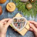 Book Lovers Gifts, Book Ornament for Christmas Tree, Book Lover Christmas Ornaments, Ceramic Ornament (Book)