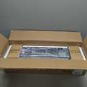 2-Pack 24IN Modern Outdoor Wall Light LED Long Wall Lighting Fixture IP65 Waterproof Wall Lamps, Dimmable 24W 2200LM Black Wall Sconce, 3000K/4000K/5000K Selectable, ETL