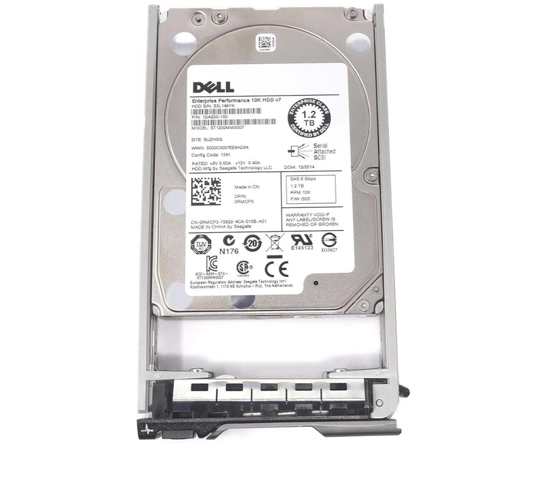 WXPCX-ALT Dell Enterprise 1TB 10K 6Gbps SAS 2.5'' Hard Drive w/Tray ST1200MM0007