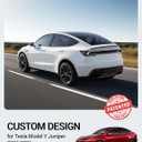 BASENOR Spoiler for 2025 2026 Tesla Model Y Juniper Rear Spoiler Wing ABS OEM Rear Trunk Lip Sporty Appearance Model Y (Standard & Premium 2025/2026) Exterior Accessories Matte Black