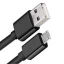 Long 10FT USB to Micro USB Cable Android Charger Cable,Fast Charge Quick Date Trasfer Micro USB Charging Cable TPE Durable USB Cable Cords for Kindle Fire,Samsung Galaxy S7 Edge/S6/Tablet,LG,PS4-Black