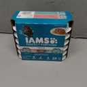 IAMS Perfect Portions Grain Free Wet Cat Food, Indoor Adult Cat Food Wet Cuts in Gravy, Variety Pack: Tuna & Salmon Recipe, 1.98 lb. (Pack of 1) Twin-Pack Trays (EXP 05/07/28)