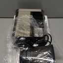 Conical Burr Coffee Grinder, Anti-static Electric Coffee Bean Grinder for Home Use, 48 Adjustable Grind Settings for 2-12 Cups (Black)