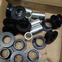JERBOR 16Pcs Front & Rear Shock Absorber Bushings Sleeve Kit Fit for Polaris Ranger 500 570 700 800 900 1000 Diesel PRO XD