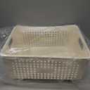 Wheeled Laundry Basket, 80L Large Capacity Dirty Clothes Basket, Breathable Clothing Storage Box, Suitable for Bedroom, Bathroom & Laundry Room, medium size
