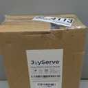 JoyServe Clear Mini Plastic Bowls - (Bulk 100 Pack) 6 Oz Disposable Premium Hard Plastic Dessert Bowls for Serving, Weddings, Catering, Parties, Salsa, Home or Event Party Supplies