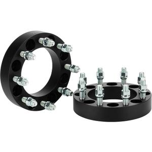 Aeagle 8x6.5 Wheel Adapters, 1.5" 8x165.1 for 1994-2011 Dodge Ram 2500 3500, Forged 8 Lug Wheel Spacers with 9/16"-18 Studs 126.15mm Bore 2PCS