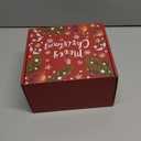 Holiday Candle Set, Scented Candle for Home, 4 Pack Soy Candles Gifts for Women Men, Scents of Christmas Tree/Cookies/Spices/Candy Cane