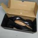 Naturalizer Women's Becca Ballet Flat (6, Black Patent)