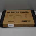 Hemudu Monitor Stand -3 Adjustable Height Monitor Riser, Computer Monitor Stand, Desktop Organizer, Monitor Stand Riser for PC, Computer, Laptop Clear