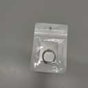 Phone Ring Holder Stand, Cell Phone Grip Mount, 360 Degree Rotation (Silver)