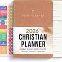 2026 Christian Planner & Prayer Journal | Strengthen Your Relationship with God and Better Navigate His Path for You | Daily Planner w/Bible Verses, Prayer Prompts, & Habit Tracking (Cream)