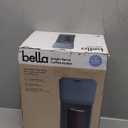 BELLA Single Serve Coffee Maker, K Cup & Coffee Ground Compatible with Removable, Adjustable Drip Tray, Auto Shutoff & Reusable Dishwasher Safe Accessories, Brews 6oz to 14oz, 1000 Watt, Surf