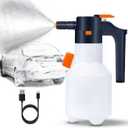 Electric Foam Sprayer 2L, Pressurized Sprayer for Home, Garden and Car Beauty and Cleaning