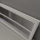 EZ-FLO 30 x 10 Inch (Duct Opening) Return Air Vent Cover for Wall or Ceiling, Solid Steel Return Air Filter Grille, HVAC Vent Cover, White, 61672