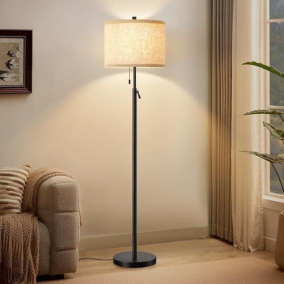 Tall Black Lamp