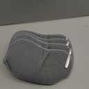 4 Pcs Microwave Bowl Cozy Holders  Microfiber Fabric Bowl Holders for Hot Food, Fits Most Bowls up to 6.5" & Plates 7.1"  Protect Hands from Hot Dishes, Soft Feel for Safe & Convenient Kitchen Use (Grey Pattern)