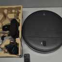 MAMNV Robot Vacuum and Mop Combo, Self-Charging, 2300 Pa Suction & Long Runtime, Ideal for Hard Floor, Pet Hair, Carpet Black