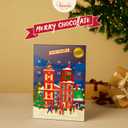 Venchi, Classic Advent Calendar 2025, 24 Assorted Granblend Milk and 75% Extra Dark Chocolates, Limited Edition, 6.4 oz, Gluten-Free, Free from Colourings and Preservatives, Christmas Gift Idea (EXP 09/21/27)