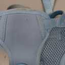 Petmolico Dog Harness for Small Dogs, Cute Harness Vest with Two Leash Clips and Soft Handle, Reflective Easy Walk Puppy Vest - Light Blue, X-Small