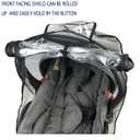 Baby Car Seat Rain Cover Universal Weather Shield Waterproof,Easy Access Zipper,Side Ventilation,EVA Material,Newborn Infant Child Travel Accessories