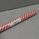 WRAPAHOLIC 30 Inch Reversible Wrapping Paper - Jumbo Roll Red and Stripes Design for Birthday, Holiday, Wedding, Baby Shower Wrap - 30 inch x 33 feet, 30x394 Inch