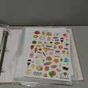 Lanpn Recipe Binder 8.5x11 3 Ring Kit, Waterproof Recipe Book Organizer Binder with 60 Plastic Sleeves,116 Recipes, Dividers,Labels & Stickers, Blank Recipe Binder to Write in Your Own Recipes, Rose