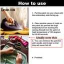 2 x 16 Pieces Scout Wildness Exploring Fire/Hiking/Climbing/Swimming/Telescope/Compass Style Sew on Iron on Decorative Patch