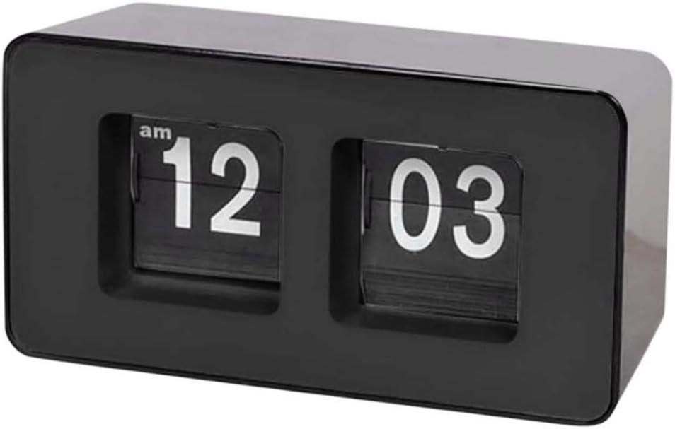 Automatic Flip Clock, Retro Nostalgic Clock,Digital Desk Table Page Down,for