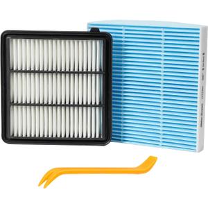 Engine Air Filter&Cabin Air Filter Combo Pack-Compatible with Honda CRV CR-V 1.5T 2023-2026;Civic 1.5T 2022-2026,Accord 1.5T 2023-2026-CA12932&CF11182