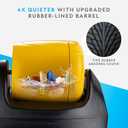 National Geographic Starter Rock Tumbler Kit - Durable Leak-Proof Rock Polisher - Complete Rock Tumbling Kit with 4-Stage Silicon Carbide Grit - Geology Hobby, Rocks & Crystals 