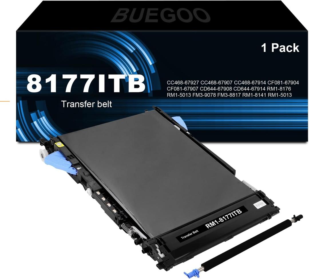 CC468-67927 CC468-67907 Transfer Kit for Color Laser Printer M551 M570 M575 CM3530 CP3525 Includes RM1-8177 ITB,CC468-67914 Transfer Roller and CC468-67924 Roller Kit