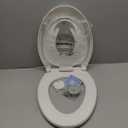 Jool Baby Quick Flip Toilet Seat, Built-in Potty & Splash Guard (Elongated)