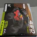 1/14 Brushless RC Cars, Monster Truck, RC Truck, 50+ MPH, 4WD, Waterproof, Red, Ages 8+